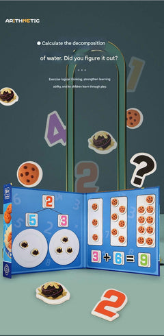 Interactive Math Toy displaying number pieces
