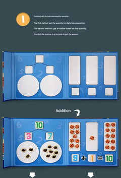 Educational Toy for preschoolers with magnetic elements