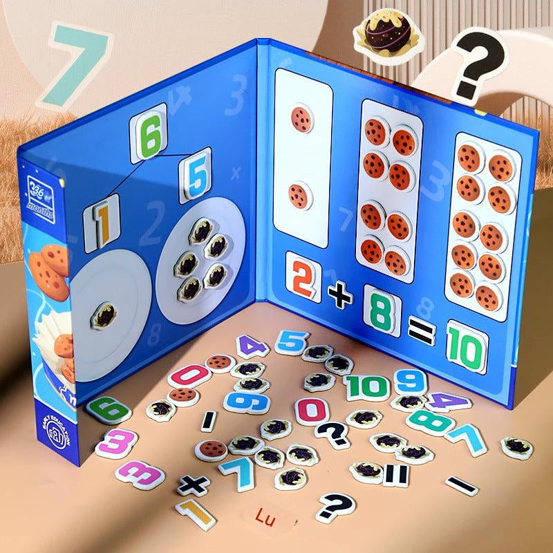 Educational Toy for preschoolers with magnetic elements