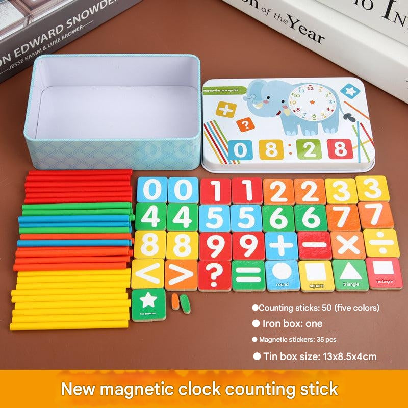 Child-friendly magnetic learning resources