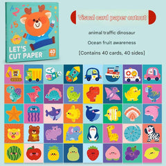 Engaging infant card for cognitive development