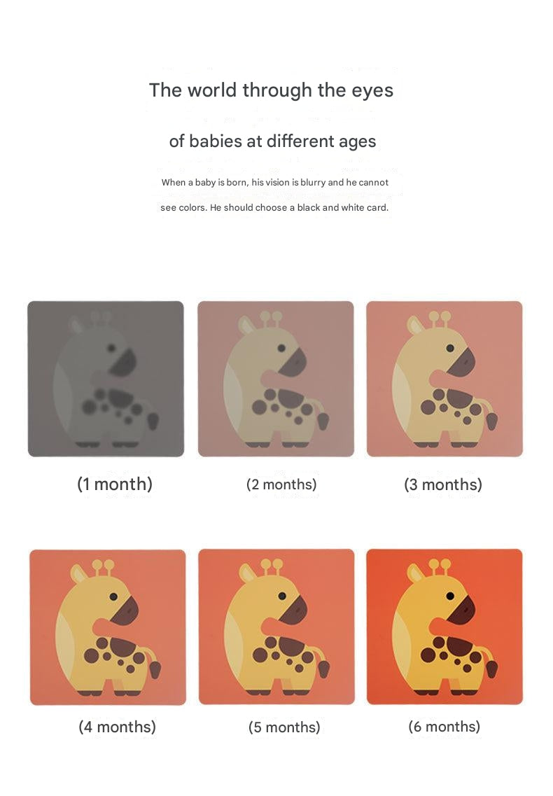 Safe materials used in baby stimulation cards