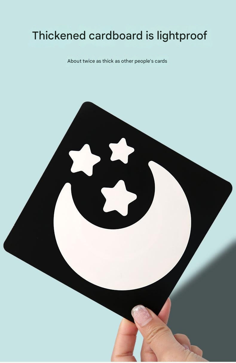 Safe materials used in baby stimulation cards