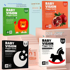 Engaging infant card for cognitive development