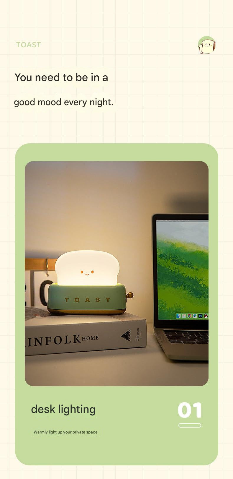 Whimsical bedside lighting image 5