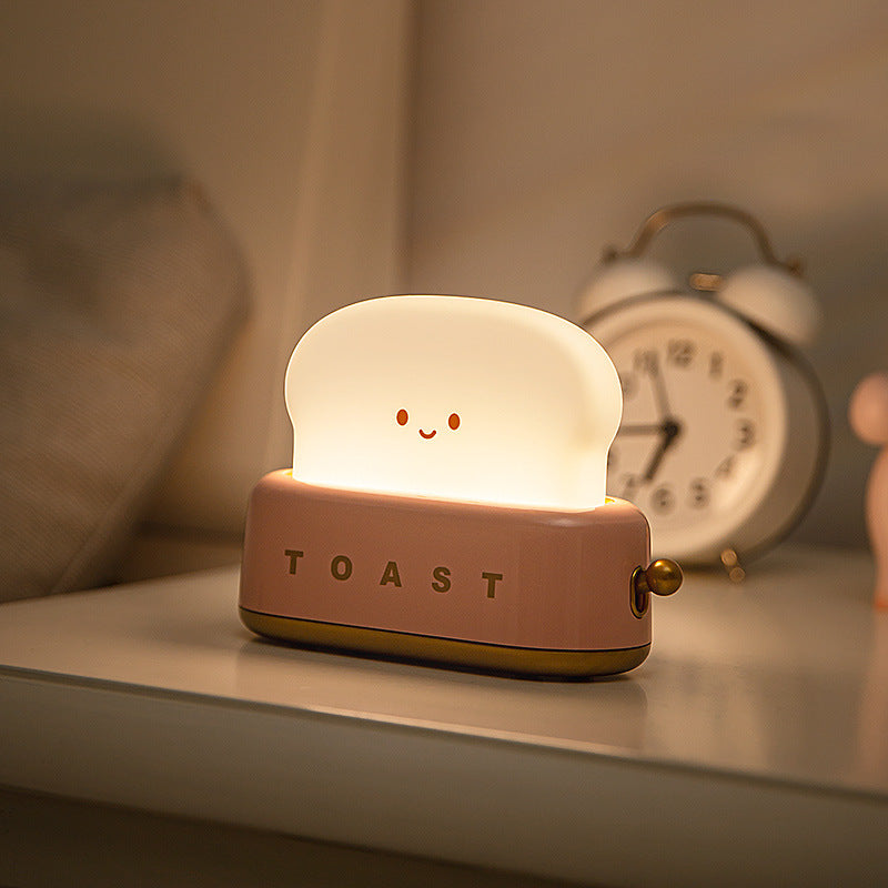 Cute bread shape night light image 3