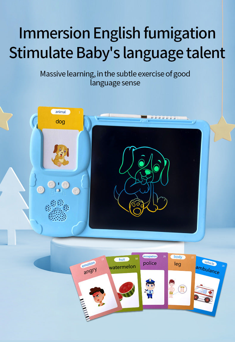 Eco-friendly writing tablet with rounded corners