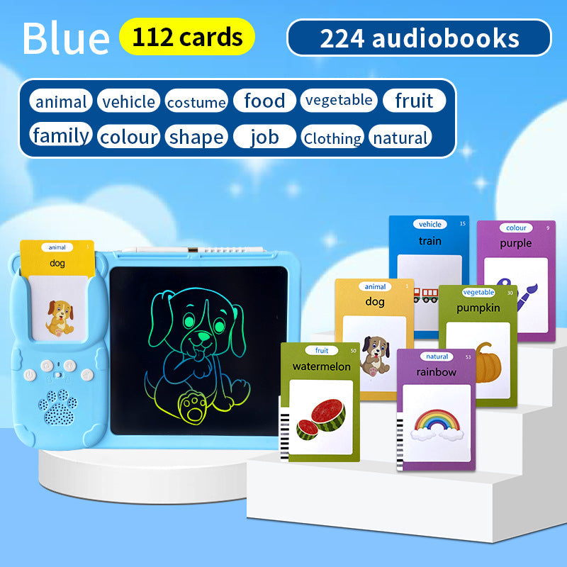 Interactive drawing tablet in use by child