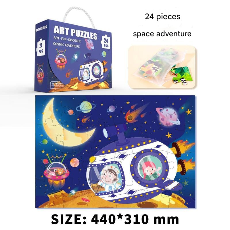 High-quality children's puzzle materials