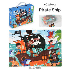 Vibrant jigsaw puzzle for toddlers