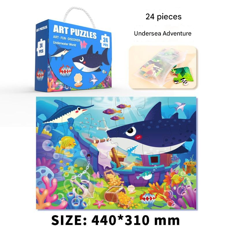 Puzzles designed for cognitive development