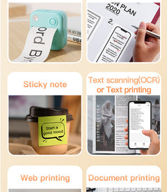 D3 Mini Thermal Printer with labels