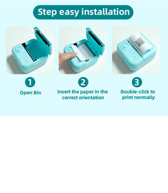 Portable Mini Thermal Printer front view