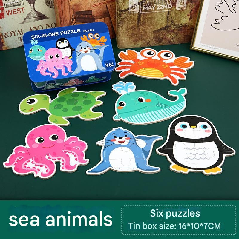 Colourful Animal Puzzles for Children Image 5