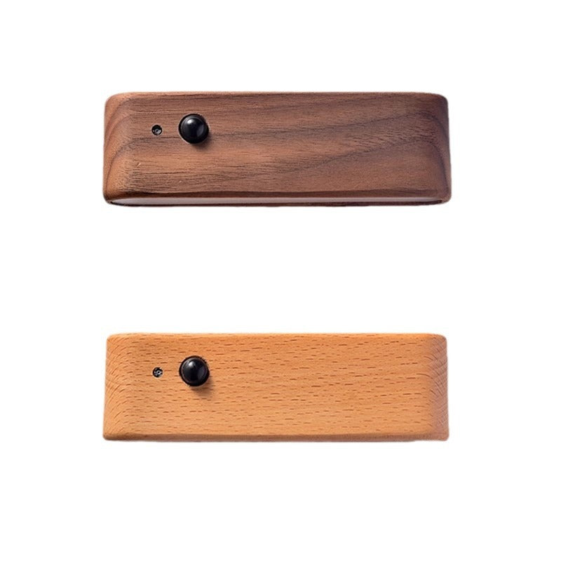 Smart Wood Grain Motion Sensor Night Light 5