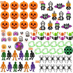 Halloween toy set with assorted stress relief toys image 2