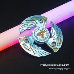 Children enjoying Fidget Spinner Toy with friends