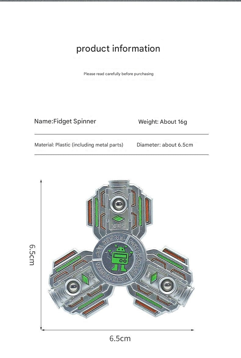 Kids playing with Fidget Spinner Toy outdoors