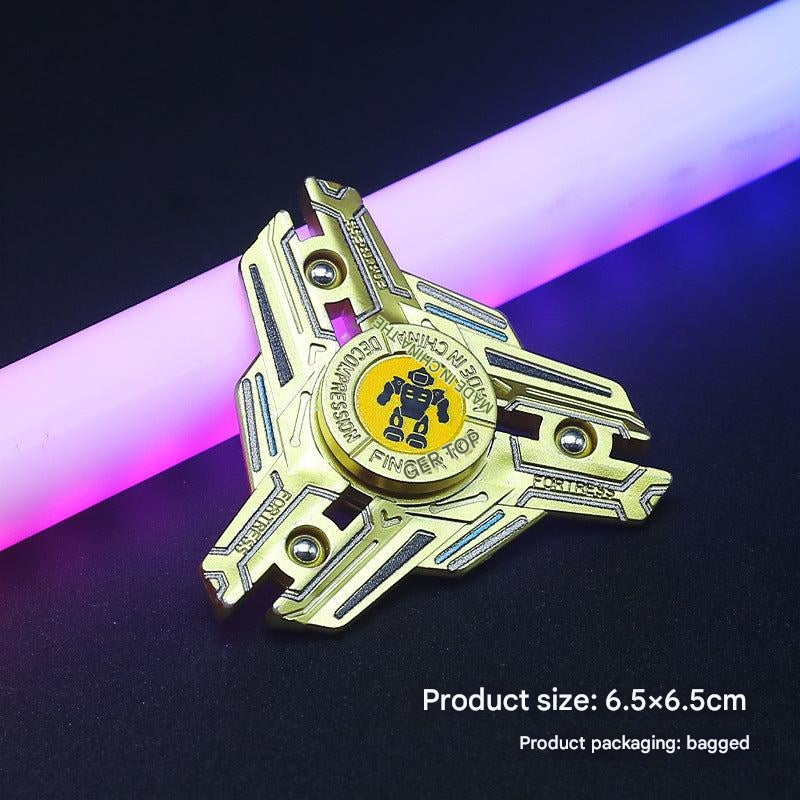 Fidget Spinner Toy on textured background