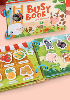 Quiet book kit activities example image