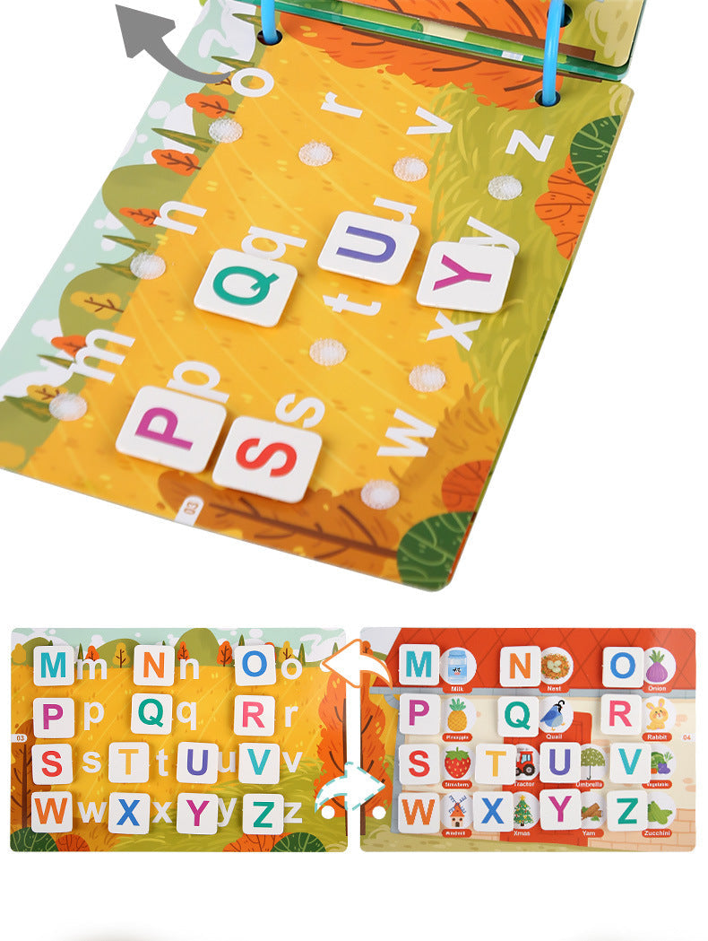 Hands-on learning experience with quiet book