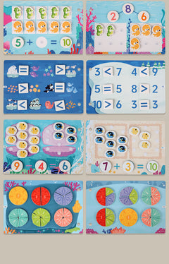 Child-safe quiet book materials