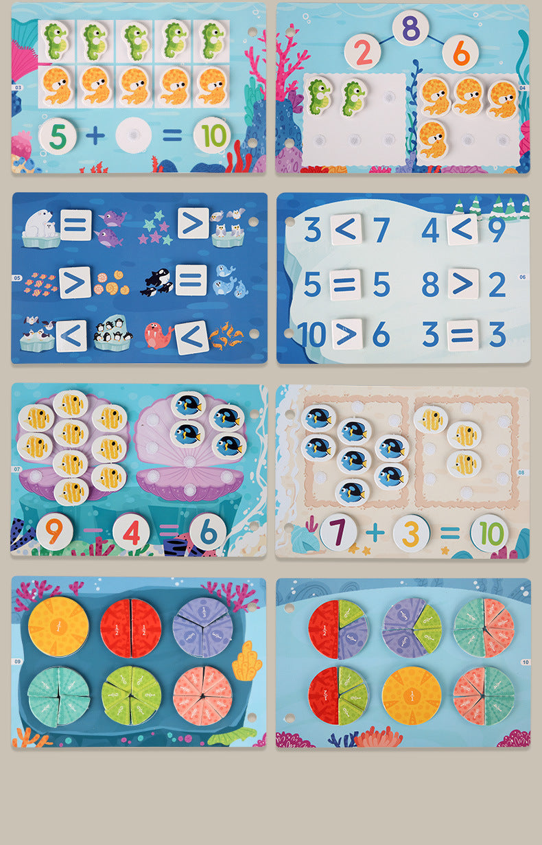 Child-safe quiet book materials