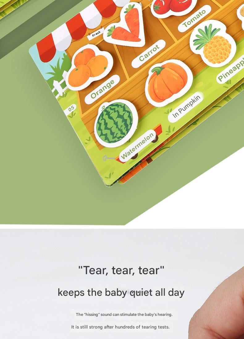 Quiet book kit activities example image