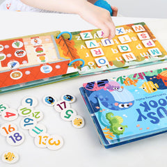 Quiet book kit activities example image