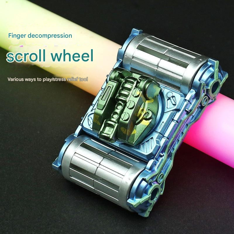 Mech Tank Toy displaying its transforming features