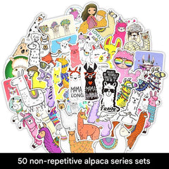 Stylish purple stickers for aesthetic decor