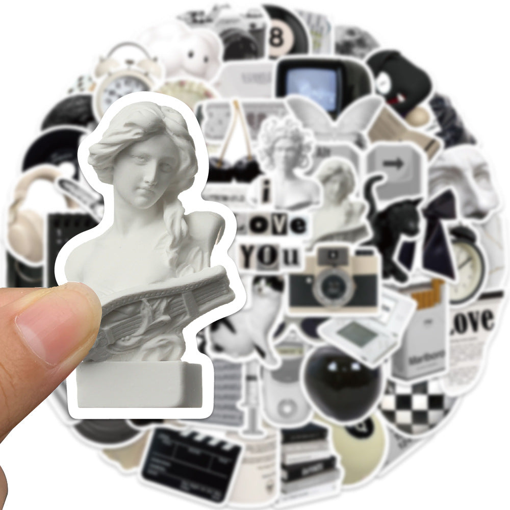 Waterproof stickers suitable for luggage