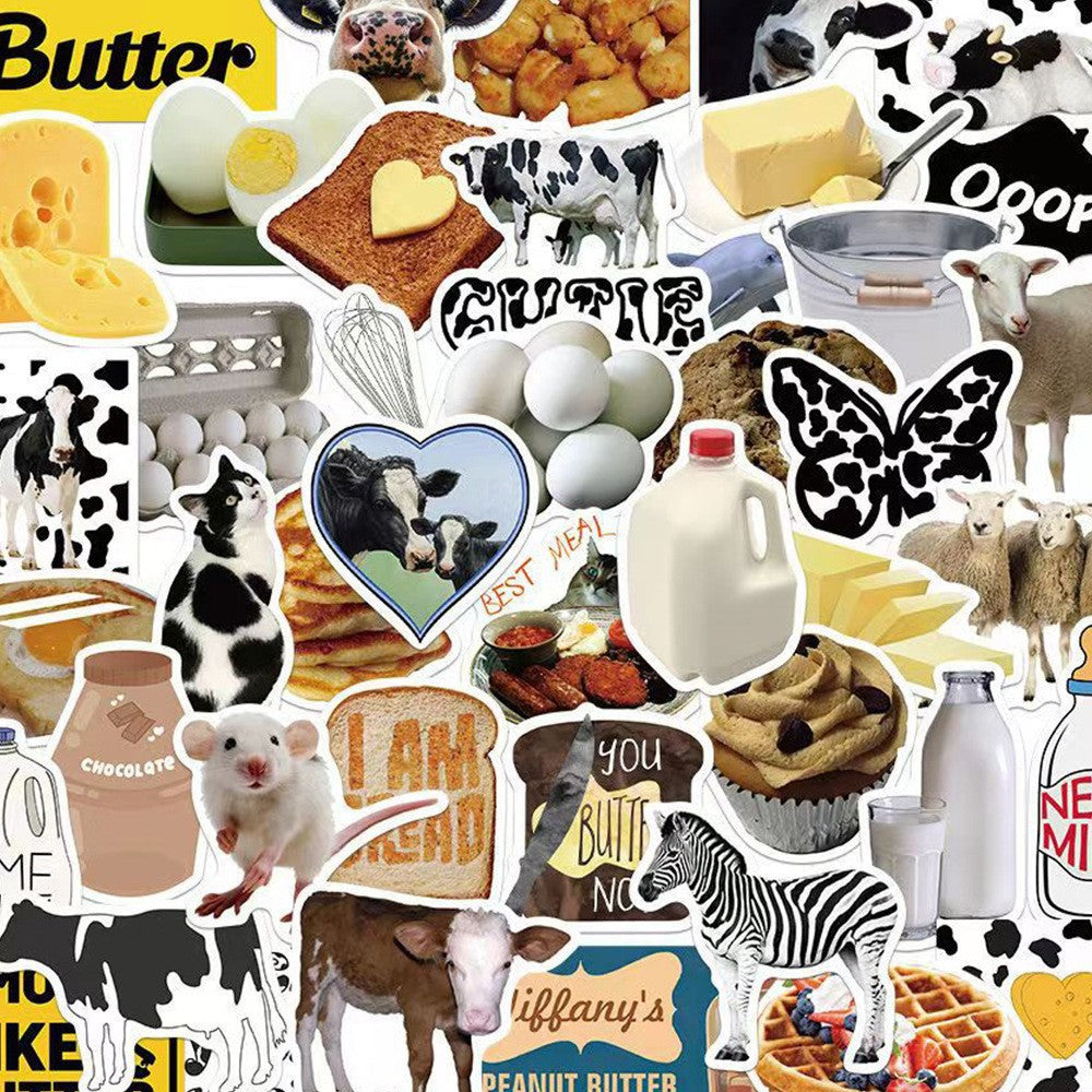 American style stickers for DIY projects