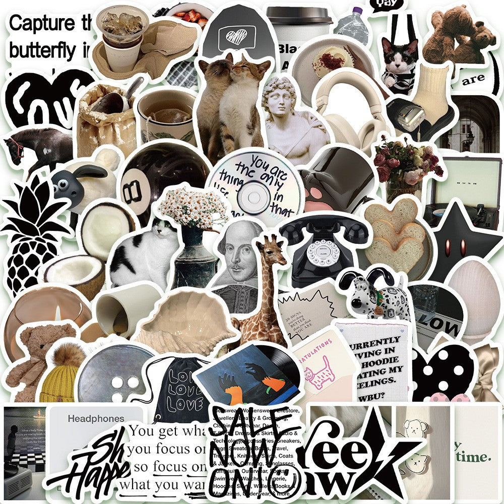 sample layout with planner stickers