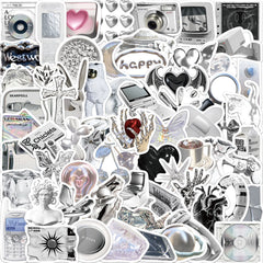 crafting materials including stickers