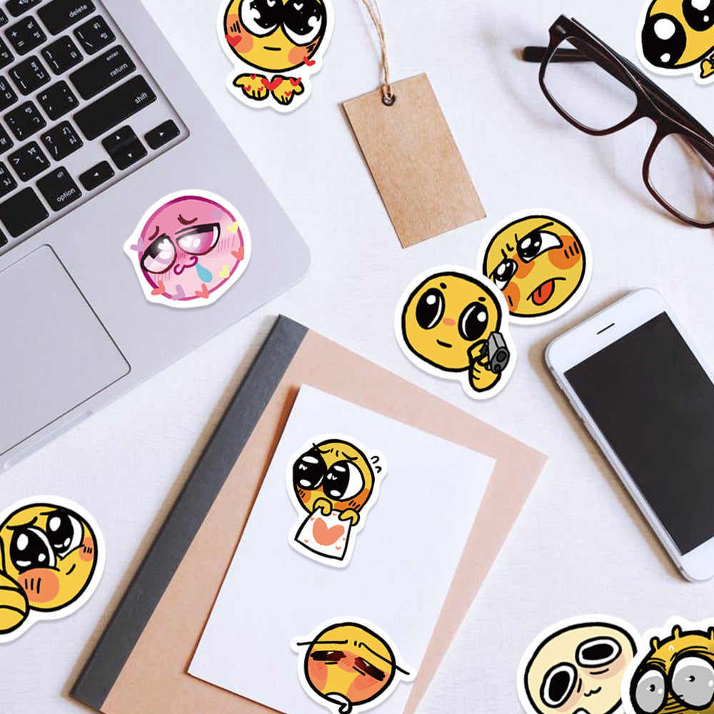 Cute stickers for luggage decoration