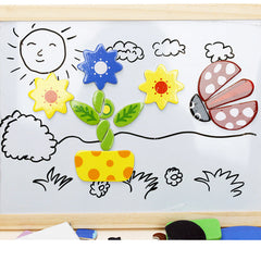 Kids engaging with magnetic puzzle - Image 2