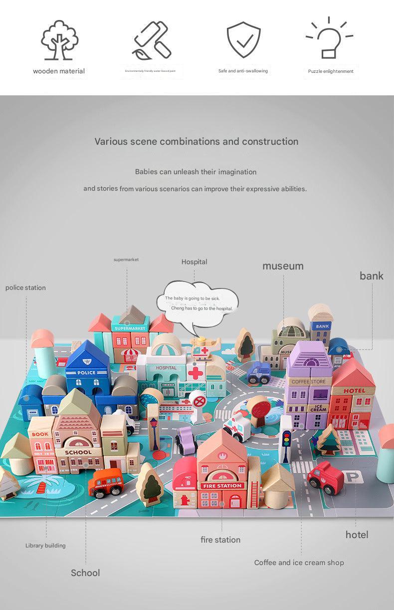 Various shapes of building blocks for kids image 8