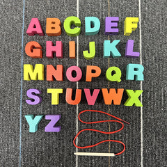 Creative crafting with wooden bead toys