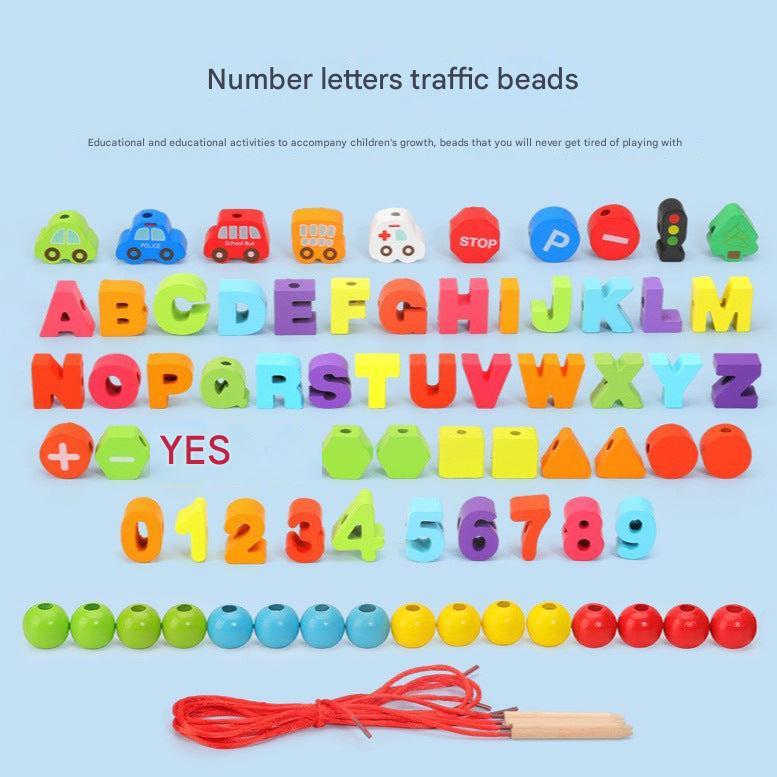 Colorful animal bead shapes for stringing