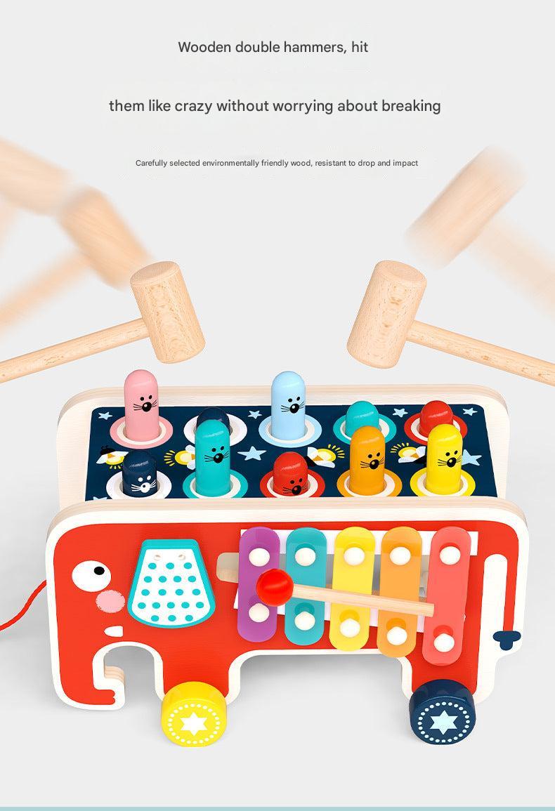 Wooden toys for developing cognitive skills