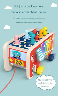 Safe and durable wooden children's toys