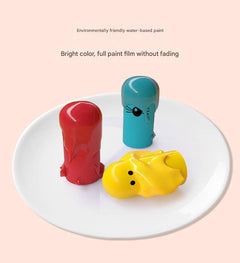 Brightly coloured wooden toys for kids