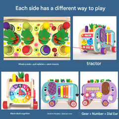 Dinosaur pull-along toy for toddlers
