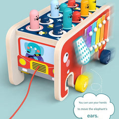 Wooden toys for developing cognitive skills