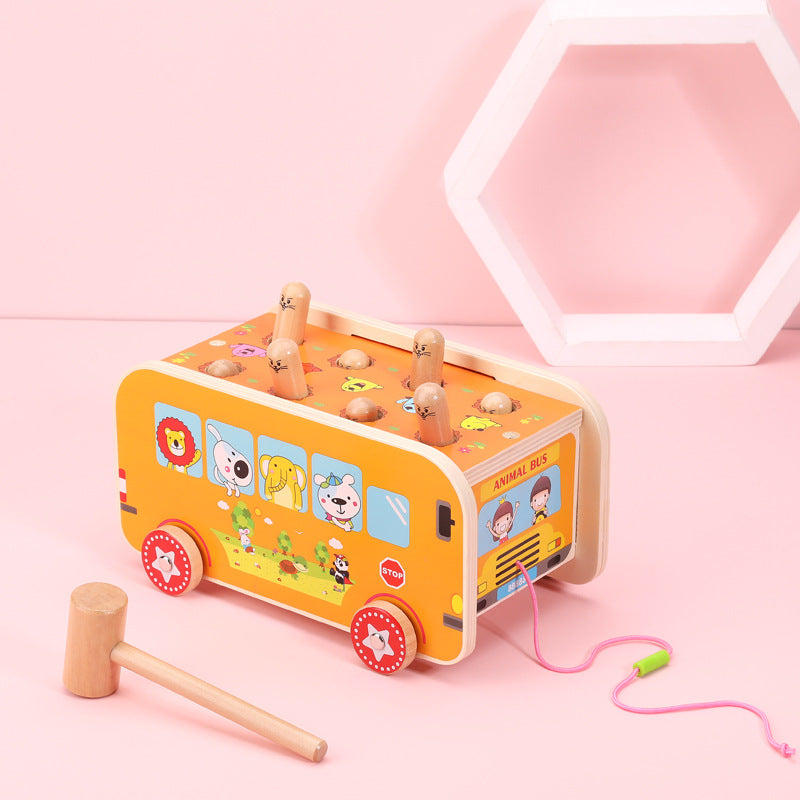 Safe and durable wooden children's toys