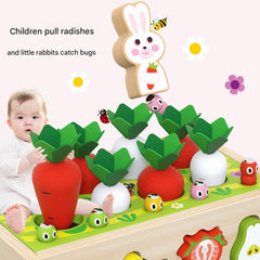 Kids Educational Farm & Orchard Shape Matching Blocks Toy Set image 2