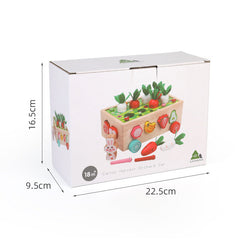 Kids Educational Farm & Orchard Shape Matching Blocks Toy Set image 6