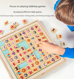 Children playing the Ludo board game