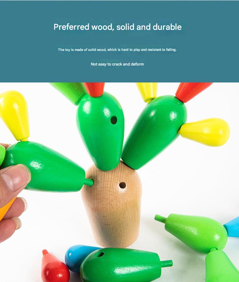 Toddler engaging with eco-friendly toy